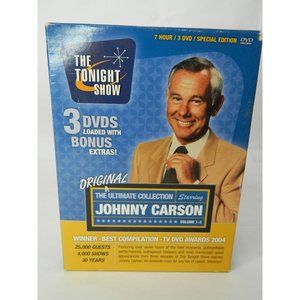 The Ultimate Collection: Johnny Carson Box Set 3 DVD Set Volumes 1 To 3